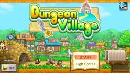 Dungeon Village Title Screen